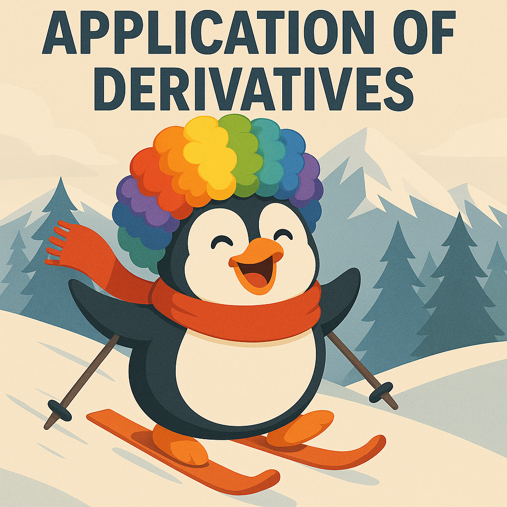 Application of Derivatives. ( 30 day Crash Course)